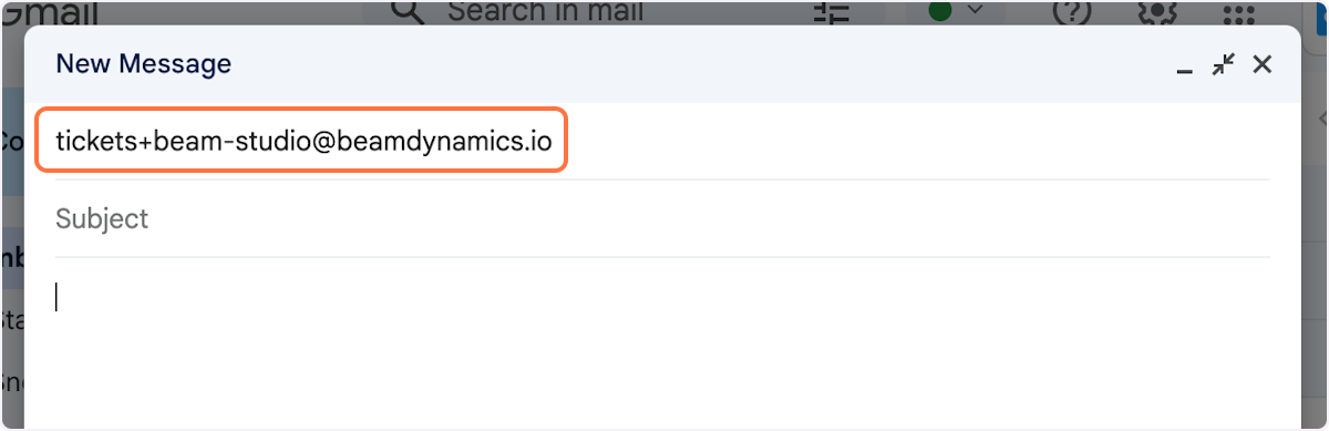 The email address will be copied to your clipboard. You can paste it into your email client to send an email to it.